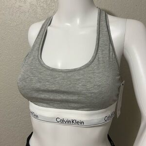 Calvin Klein Women's Modern Cotton Unlined Wireless Bralette